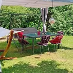 Camping Under The Walnut In Your Own Tent On A Shared Lot And Shared Bathroom