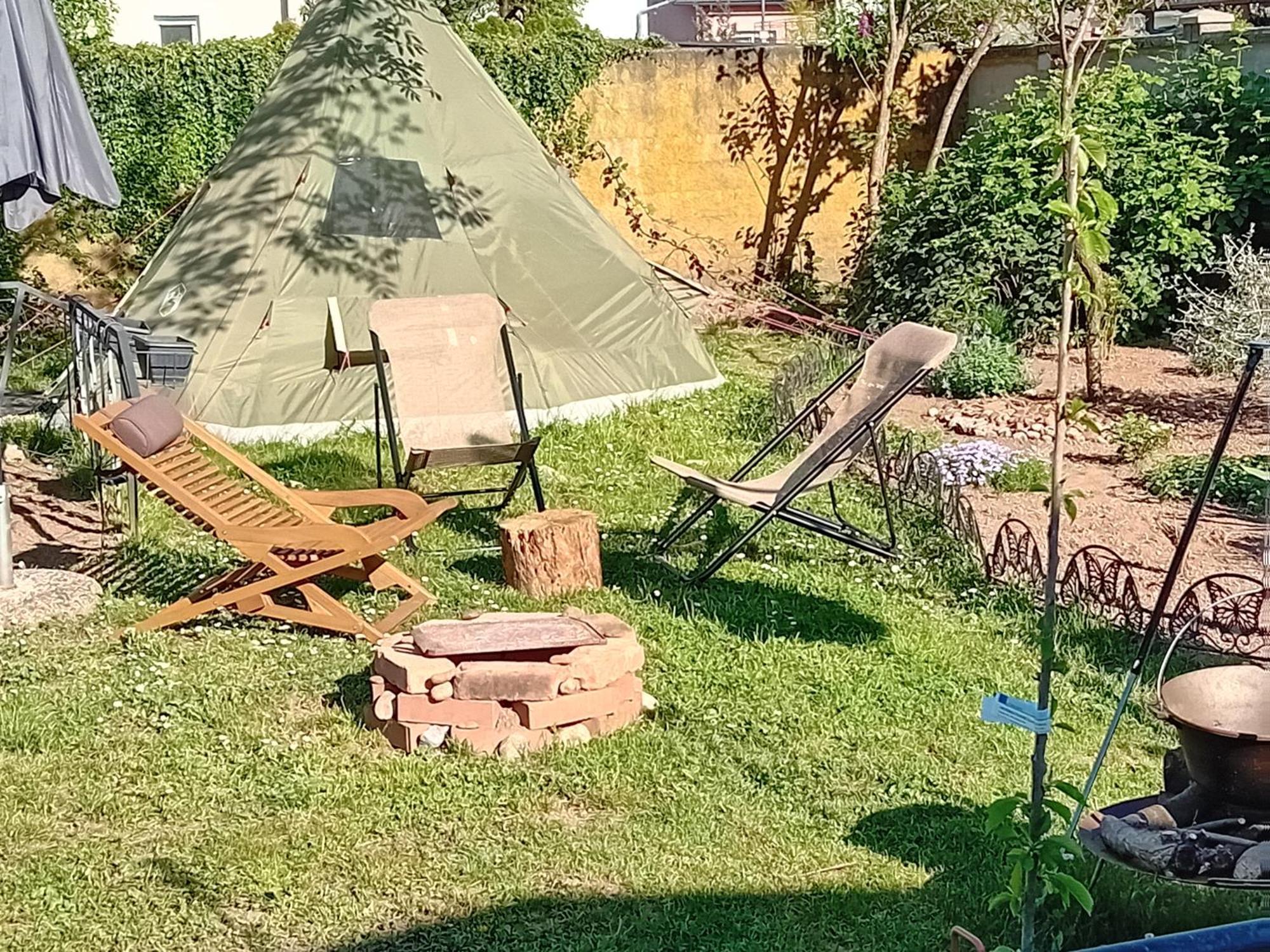 Camping Under The Walnut In Your Own Tent On A Shared Lot And Shared Bathroom Ljubljana